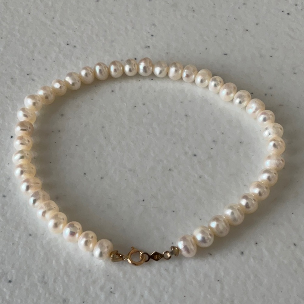 14K Pearl Necklace